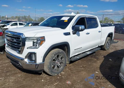 2020 GMC Sierra 1500 4Wd Short Box Slt/4Wd Standard Box Slt из США, поврежденный, VIN 1GTU9DED3LZ144460